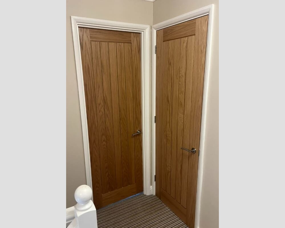 2040 x 726 x 44mm FD30 (29") Mexicano Oak - Prefinished Internal Fire Doors